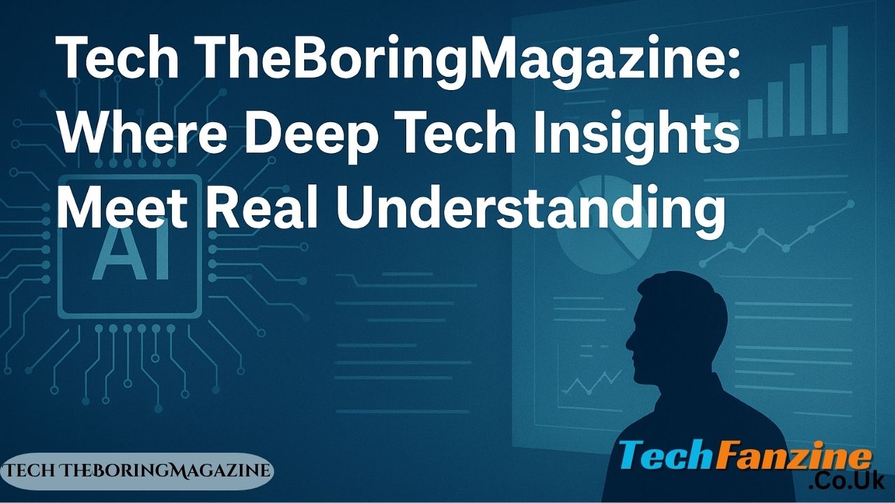 Tech TheBoringMagazine: Where Deep Tech Insights Meet Real Understanding
