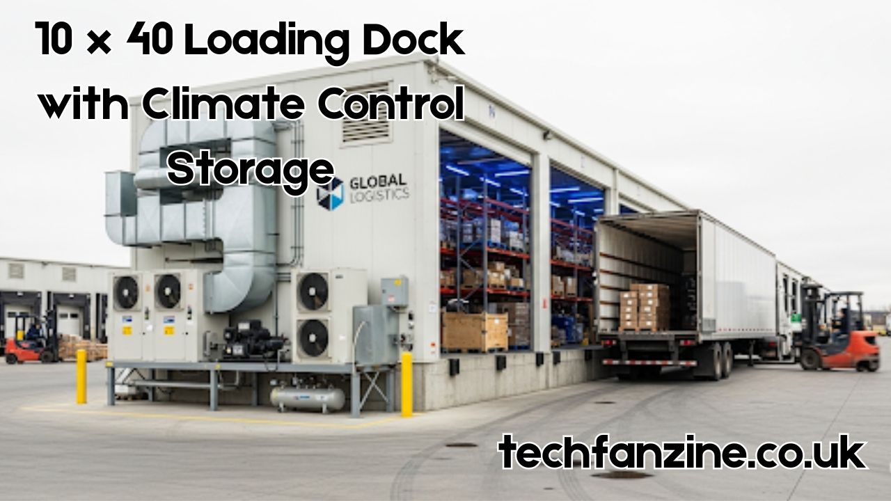 10 x 40 Loading Dock with Climate Control Storage: The Ultimate Storage Solution