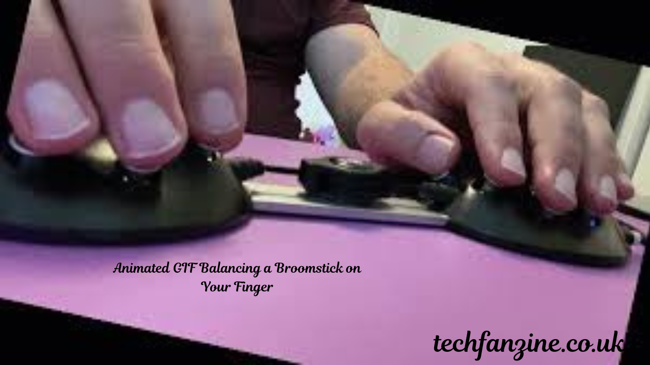 Animated GIF Balancing a Broomstick on Your Finger: A Fascinating Visual Trick and How It Works