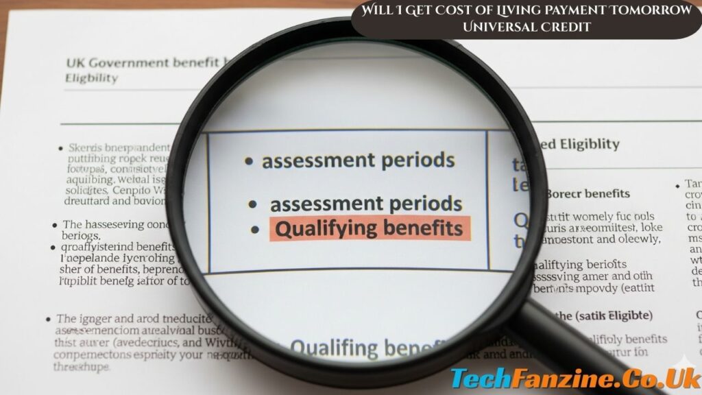 Will I Get Cost of Living Payment Tomorrow Universal Credit