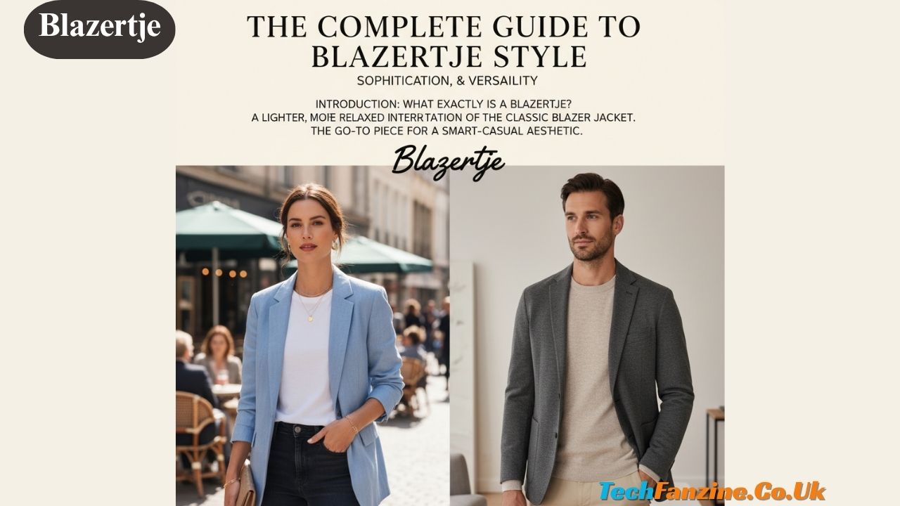 The Complete Guide to Blazertje Style, Sophistication, and Versatility