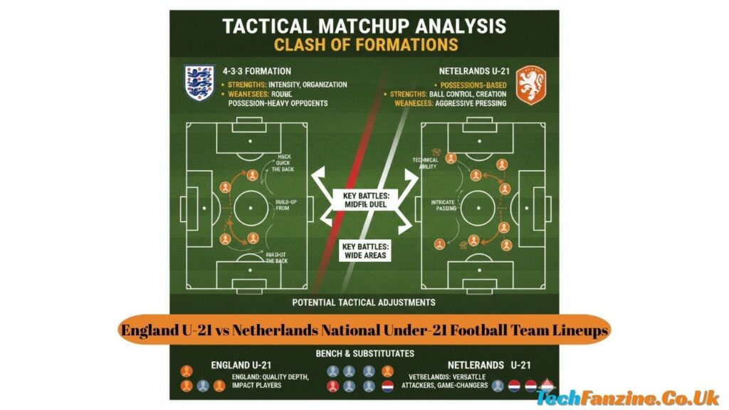 England U-21 vs Netherlands National Under-21 Football Team Lineups