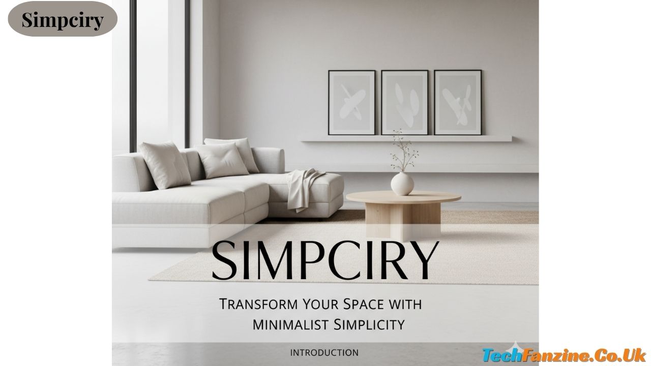 Simpciry Transform Your Space with Minimalist Simplicity