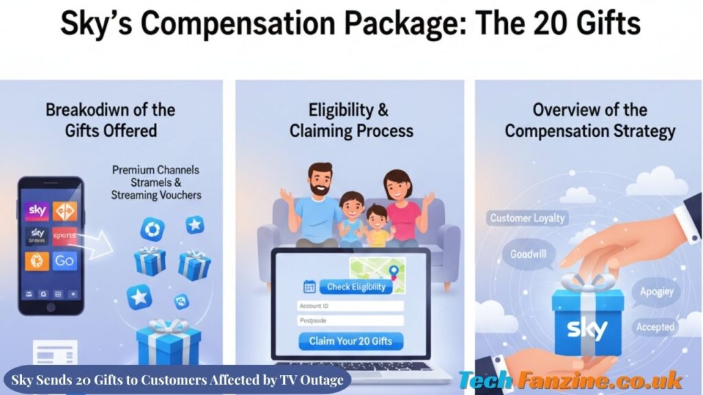 Sky Sends 20 Gifts to Customers Affected by TV Outage