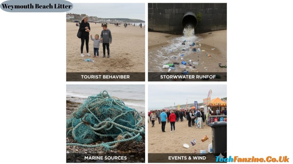 Weymouth Beach Litter