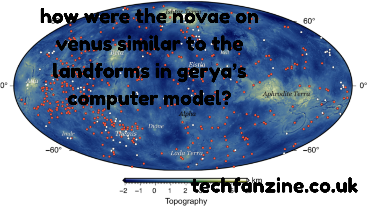 How Were the Novae on Venus Similar to the Landforms in Gerya’s Computer Model? – Exploring “novae on Venus” through Simulation and Reality