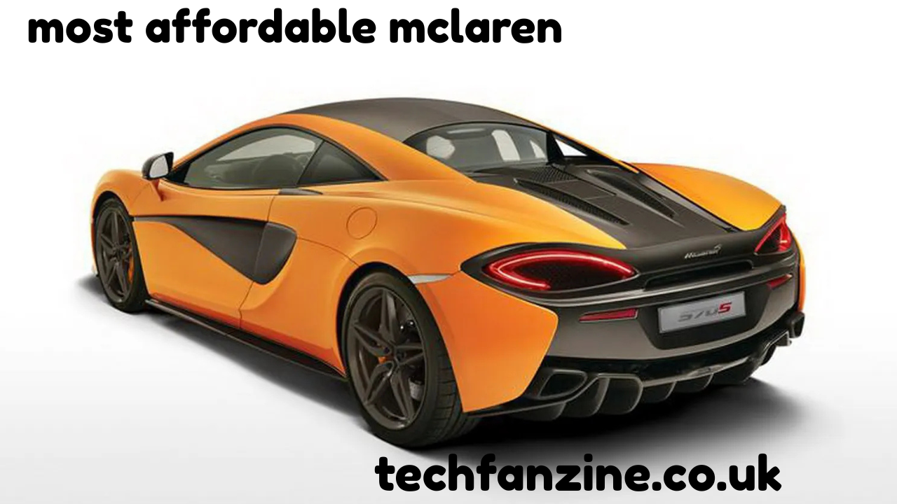 Most Affordable McLaren Explained