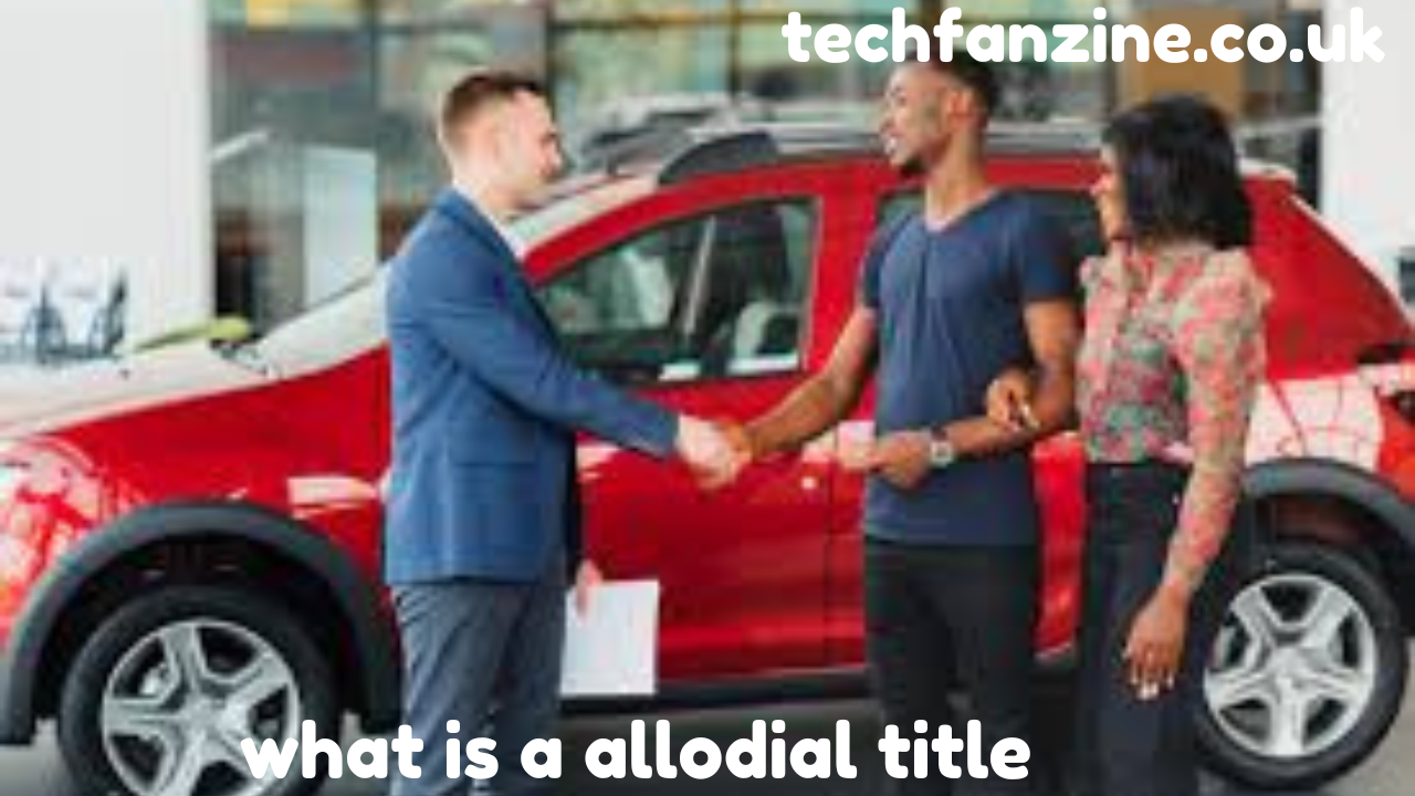 What Is a Allodial Title?