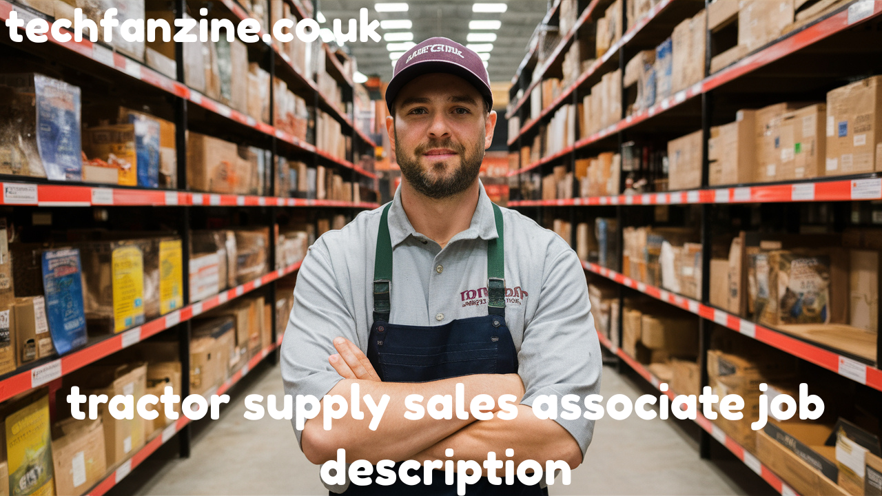 Tractor Supply Sales Associate Job Description: Roles, Responsibilities, and Requirements