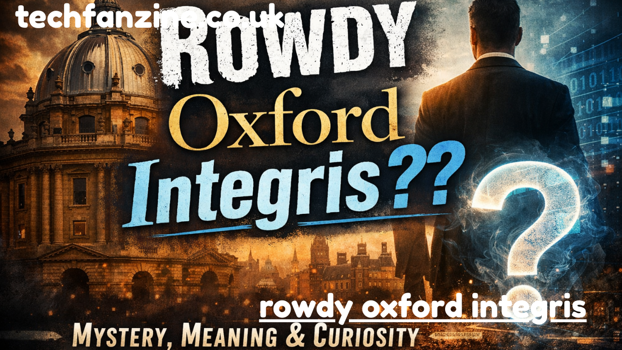 Rowdy Oxford Integris Explained