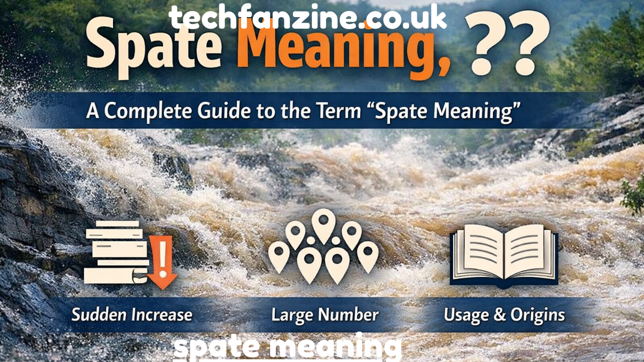 Spate Meaning, Explained in Simple and Practical Terms
