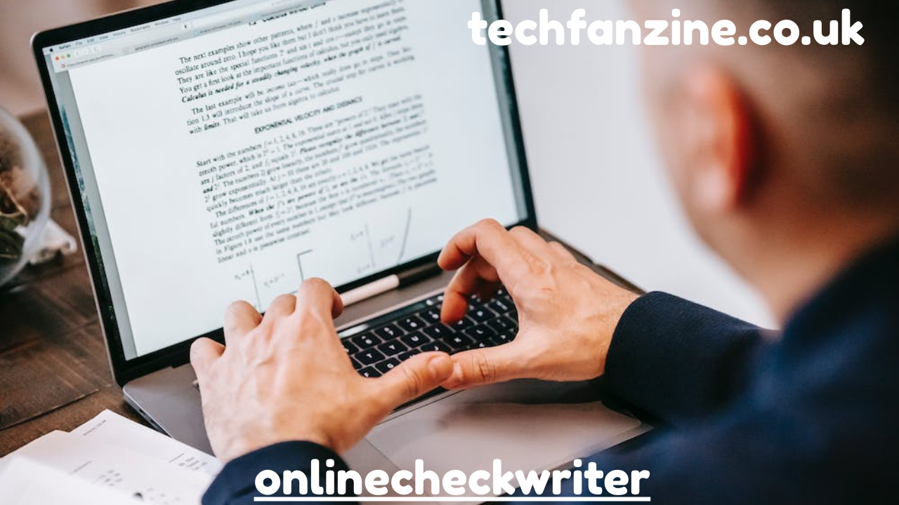 OnlineCheckWriter,Everything You Should Know