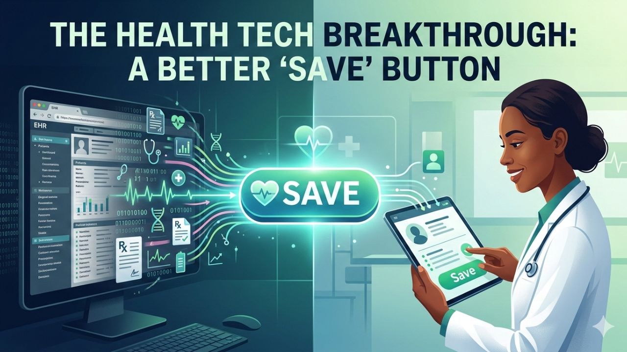 Why the Next Billion-Dollar Health Tech Breakthrough is Just a Better “Save” Button