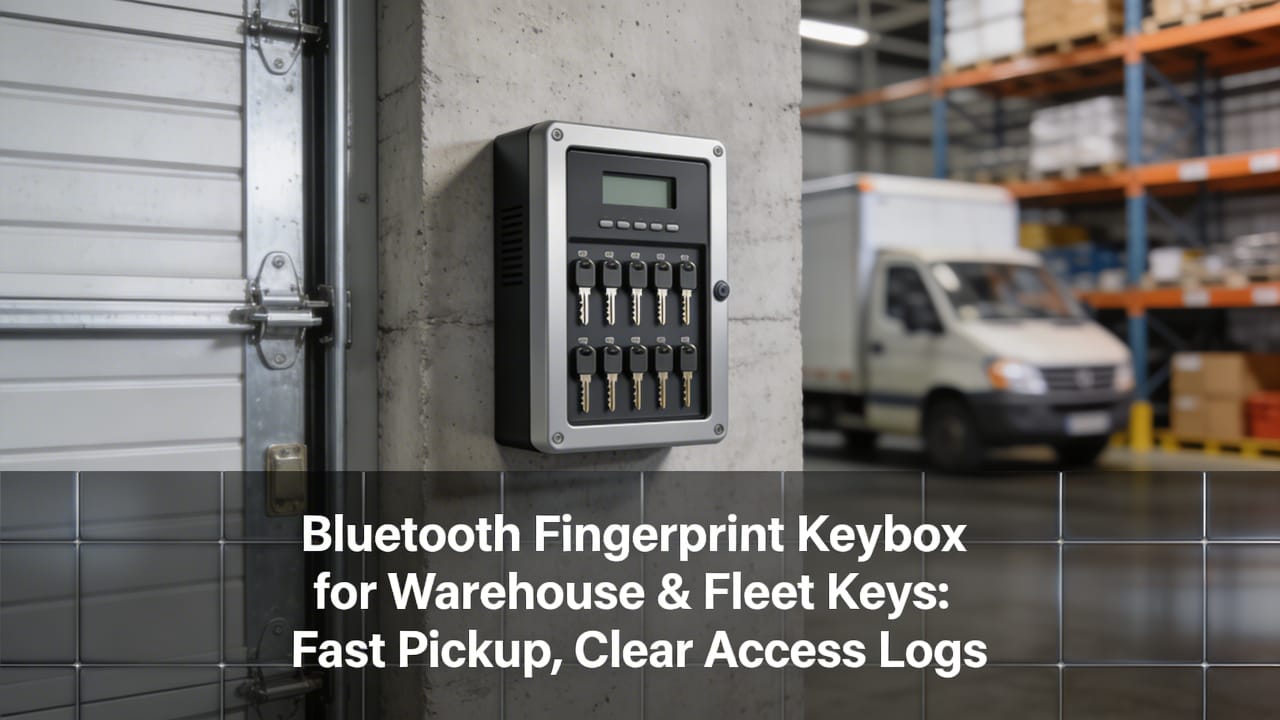 Bluetooth Fingerprint Keybox for Warehouse & Fleet Keys: Fast Pickup, Clear Access Logs