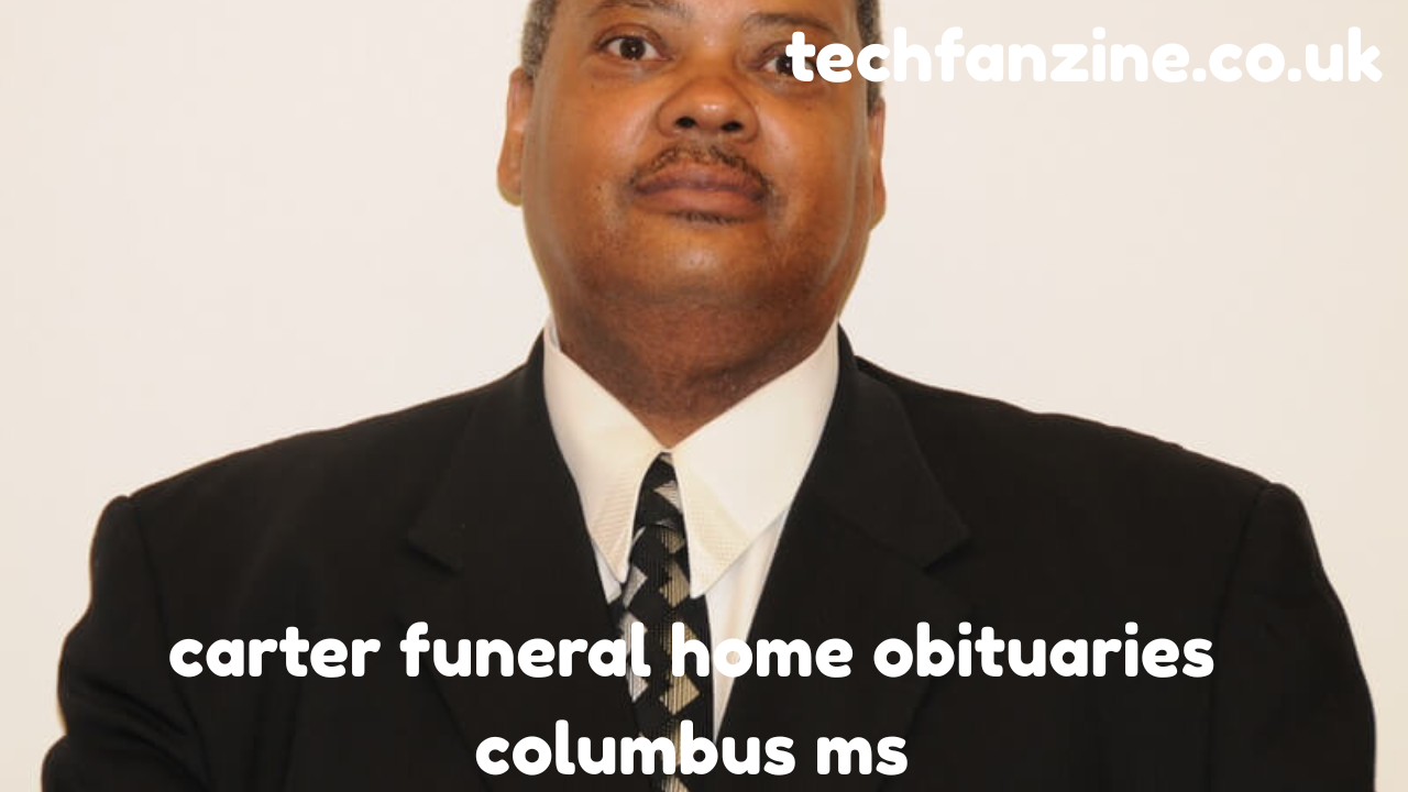 Carter Funeral Home Obituaries Columbus MS