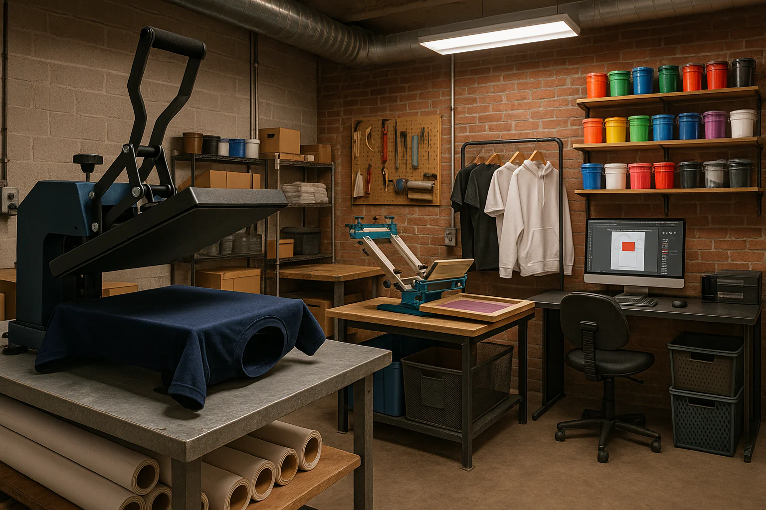 Elevating Custom Apparel Production in Home Studios