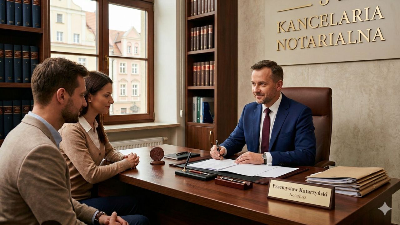 The best rated Kancelaria Notarialna in Wroclaw in the company of Przemysaw Katarzynski.
