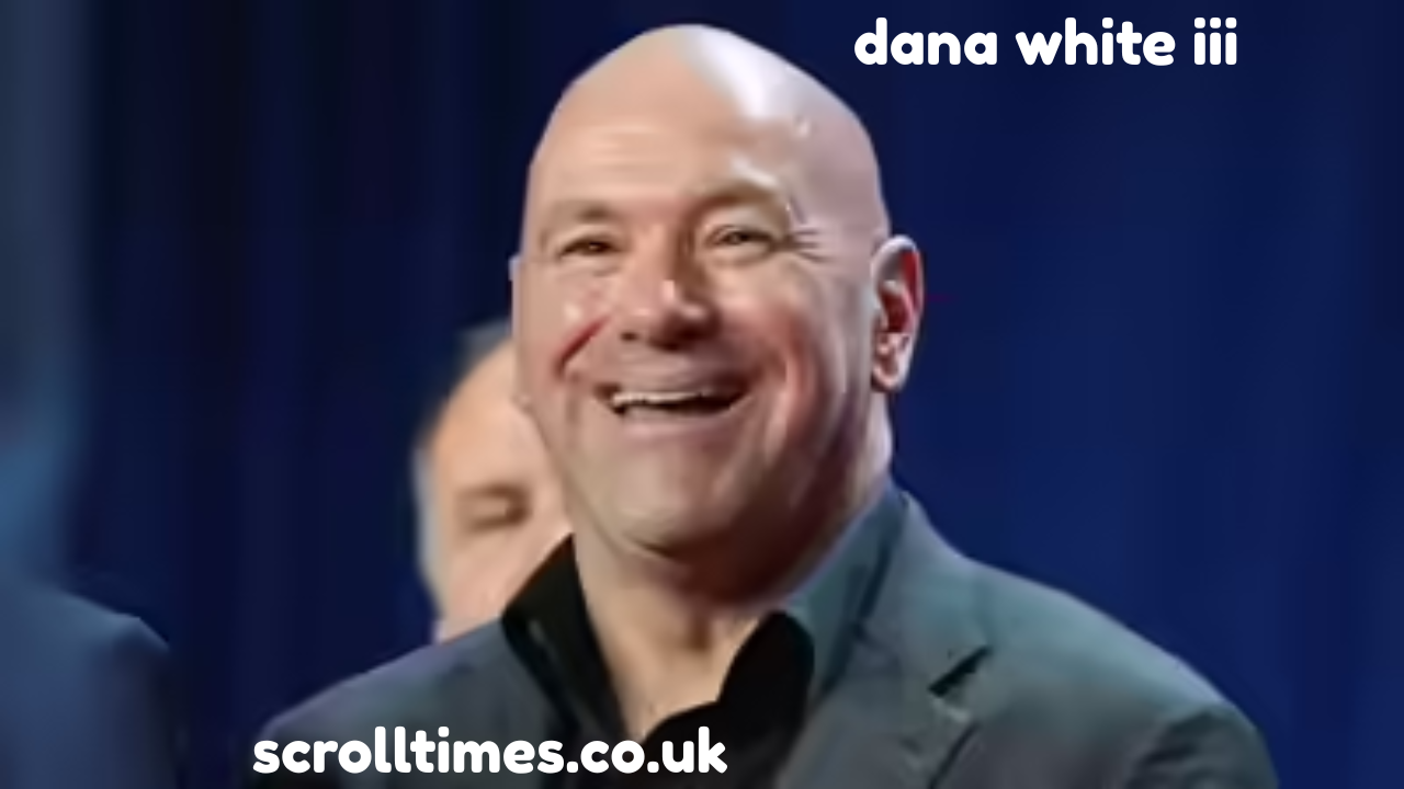 Dana White III A Detailed Insight into “dana white iii” and His Background