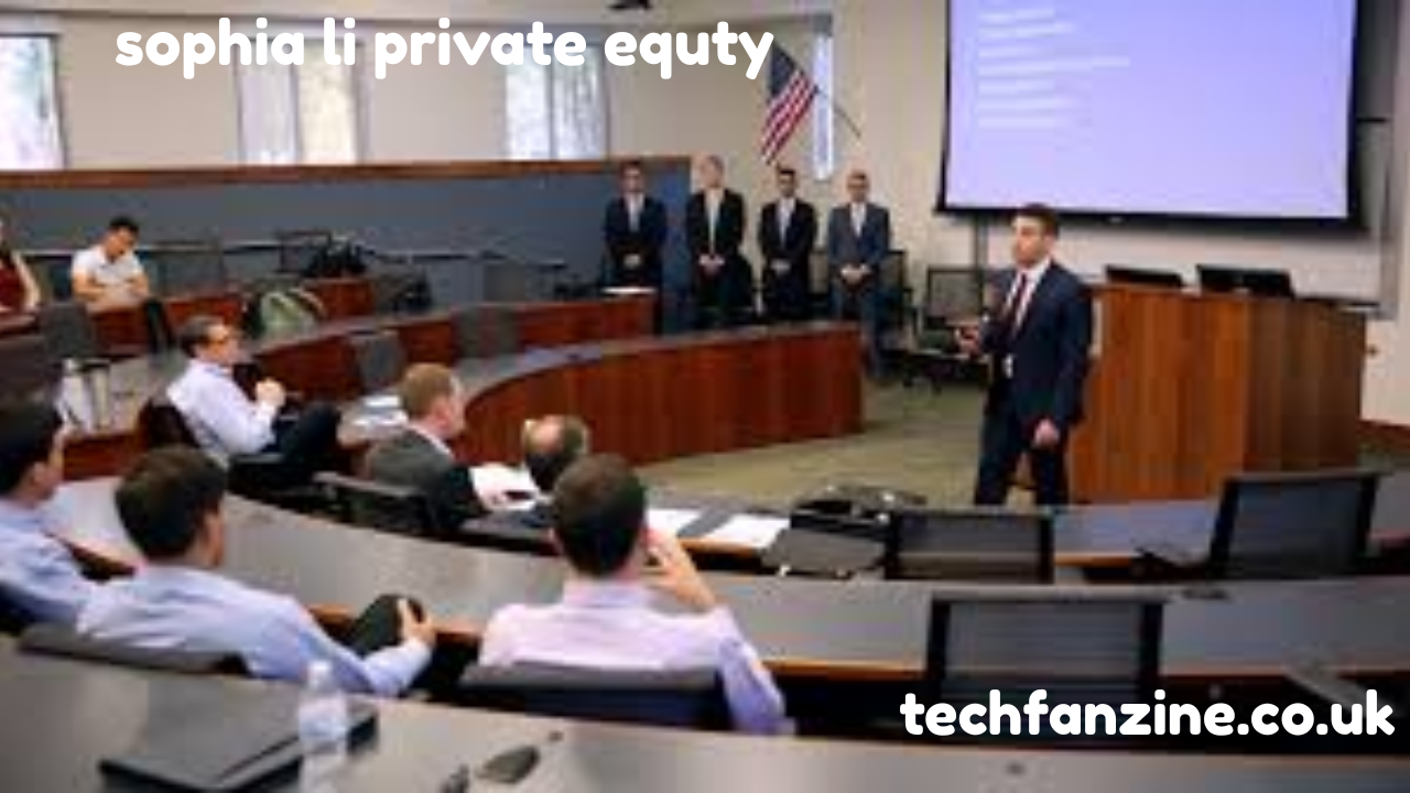 Sophia Li Private Equty Career, Honors, and Background Explained